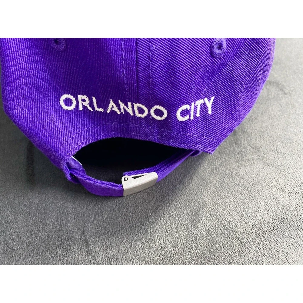 Orlando City Hat Cap Snap Back Purple MLS Soccer Futbol Football Adidas Sequins‎